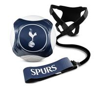 Hy-Pro Officially Licensed Tottenham Hotspur Football Kick Trainer - Adjustable Waist Belt Football Training Equipment for Solo Practice, For Size 3-5 Balls - Portable System for Home & Field Use