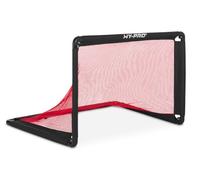 Hy-Pro Training Football Goal, Aluminium Frame, Mesh Net | 38mm Powder Coated Frame, Polyester Micromesh, Plastic Corner Connectors, Hook and Loop Straps, No Case Needed