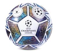 UEFA Champions League Football, Size 5, Officially Licensed, Training, Match, Merchandise, Collectible For Kids and Adults, Great Football Gift Idea, White/Blue/Green