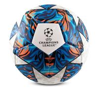 Hy-Pro UEFA Champions League Football, Size 5, Officially Licensed, Training, Match, Merchandise, Collectible For Kids and Adults, Great Gift Idea, Blue/Orange