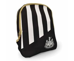 Hy-Pro Unisex's Newcastle Large Backpack-Stripe, Black and White | Officially Licensed