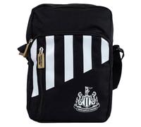 Hy-Pro Unisex's Newcastle Side Bag-Stripe, Black and White, One Size