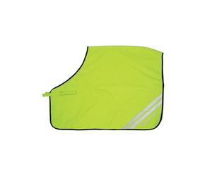 Hy Quarter Reflective Mesh Horse Exercise Sheet Yellow (Pony)