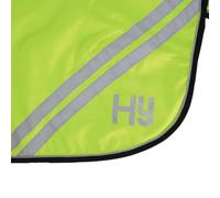 Hy Reflective Mesh Horse Exercise Sheet Yellow (5)