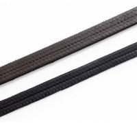 Hy Rubber Grip Reins - Brown - Pony