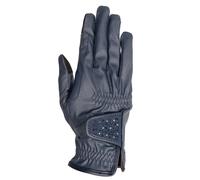 Hy Shimmer Riding Gloves in Mid Navy | Size: XL Hy Mid Navy XL