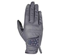Hy Shimmer Riding Gloves in Navy | Size: XS Hy Navy XS