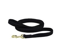 Hy Soft Webbing Lead Rein without Chain - Black - 2m