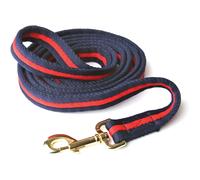 Hy Soft Webbing Two-Tone Lead Rein - Hy Equestrian - Red