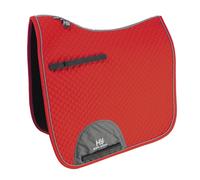 Hy Sport Active Dressage Saddle Pad - Rosette Red - Full