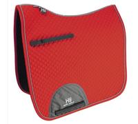 Hy Sport Active Dressage Saddle Pad - Rosette Red - Pony