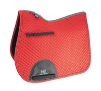 Hy Sport Active GP Saddle Pad - Rosette Red - Full