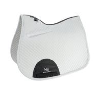 Hy Sport Active GP Saddle Pad - White - Full