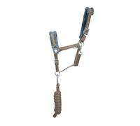 Hy Sport Active Head Collar and Lead Rope Desert Sand - Full