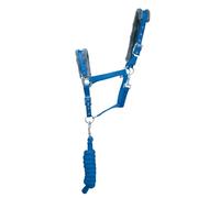 Hy Sport Active Head Collar & Lead Rope - Jewel Blue (Full)