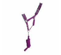 Hy Sport Active Headcollar and Lead Rope - Pony · Amethyst Purple