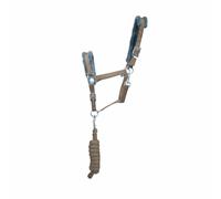 Hy Sport Active Head Collar and Lead Rope Desert Sand - Pony