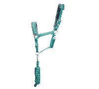 Hy Sport Active Headcollar & Leadrope - HY Equestrian - Emerald Green - Size: Pony