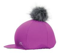 Hy Sport Active Interchangeable Pom Pom Hat Silk (One Size) (Brilliant Berry)