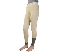 Hy Sport Active Young Rider Horse Riding Tights in Light Grey | Size: 13-14 Years Hy Sport Active Light Grey 13-14 Years
