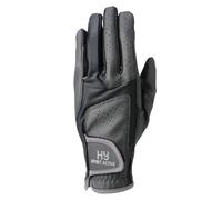 Hy Sport Active Young Rider Riding Gloves - Small (14.5 - 15.5cm) · Black