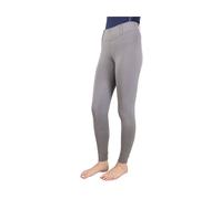 Hy Sport Active Young Rider Riding Tights - 5 - 6 Years · Pencil Point Grey