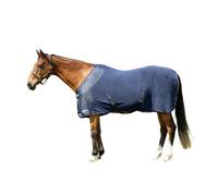Hy Stormx Empra Salient Standard-Neck Fleece Horse Cooler Rug Navy (7)
