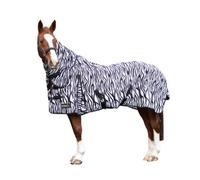 Hy Stormx Original Zebra Print Fly Rug Black/white (5Ft)