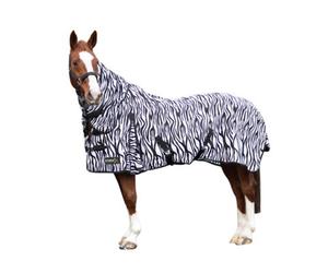 Hy Stormx Original Zebra Print Fly Rug Black/white (5Ft)