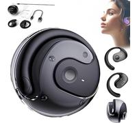 HY-T26 Pro Language Translator, 2025 New HY T26 Pro Headphones Translator, Supports Over 75 Different Languages, Equipped with AI App, BT 5.4, HiFi Stereo Sound, Language Translator(Black)