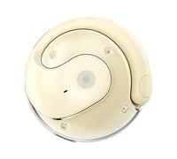 HY-T26 Pro Language Translator, Equipped with Ai App, Wireless High Precision Translation Earphones, New Real-Time Translation Headphones, Supports Over 73 Different Languages(Yellow)