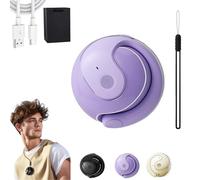 Hy-T26 Pro Language Translator, Translation Earbuds Real Time, High Precision Translation Bluetooth Headset, Portable Bluetooth Translator Device, Supports Over 75 Different Languages (Purple)