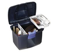 Hy Tack Box - Grooming or First Aid Box - Hy Equestrian - Navy - Size: Large