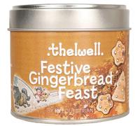 Hy Thelwell Collection Festive Gingerbread Feast Candle Brown (One Size)