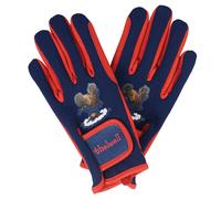 Hy Thelwell Collection Practice Makes Perfect Riding Gloves in Navy | Size: Large Hy Navy L