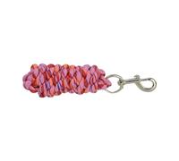 Hy Three Toned Lead Rope - Light Pink/Red/Orange - 2m