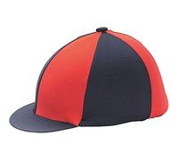 Hy Two Tone Lycra Hat Silk (One Size) (Navy/Red)