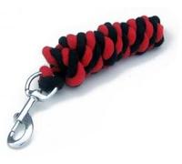Hy Two Tone Twisted Lead Rope - Red/Black - 2.2m