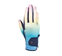 Hy Unisex Adult Ombre Riding Gloves Navy/pastel (M)