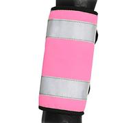 HY Viz Leg Wrap Reflective Boots Cob/Full Size Pink
