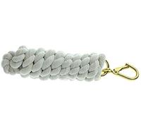 Hy White White Twisted Cotton Lanyard with Carabiner