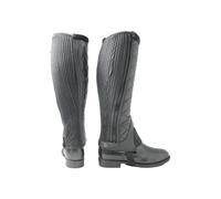 Hy Winter Quilted Half Chaps - Black - Large