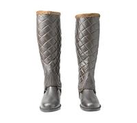 Hy Winter Quilted Half Chaps Brown Medium