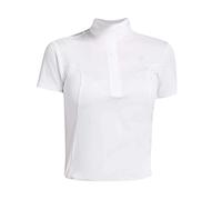 Hy Womens/Ladies DynaMizs Show Shirt (M) (White)