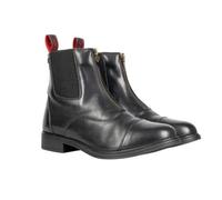 Hy Womens/ladies Propriverno Davanti Zip Jodhpur Boots Black (7 Uk)