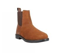 Hy Womens/ladies Wheston Suede Jodhpur Boots Brown (6 Uk)