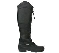 Hy Women's Mont Maudit Leather Long Riding Boots in Black | Size: 4 Hy Black 4