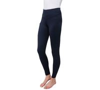 Hy Women's OsloPro Softshell Horse Riding Tights in Navy | Size: Large Hy Navy L