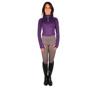 Hy Women's Sport Active Base Layer Top in Violet | Size: Medium Hy Violet M