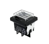 HY12-9-7 125/250V 18/12A 4 Pins Waterproof Rocker Switch ON OFF Pushbutton Switches(1Piece)
